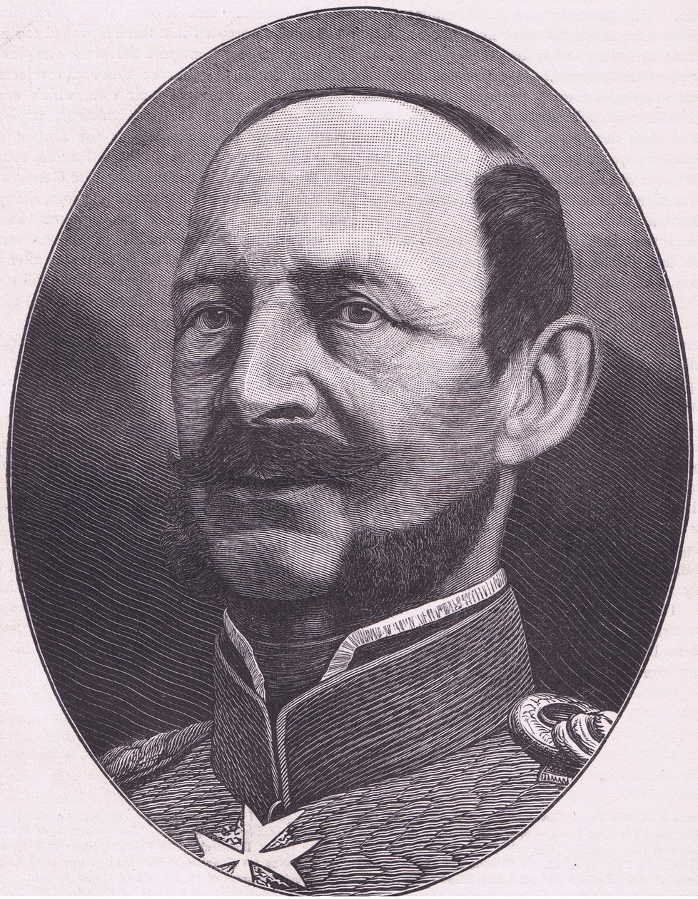 Prince Albert of Prussia, Cassells History of the War between France and Germany publicado por Cassell and Company Limited, c.1890 (litho) de German School