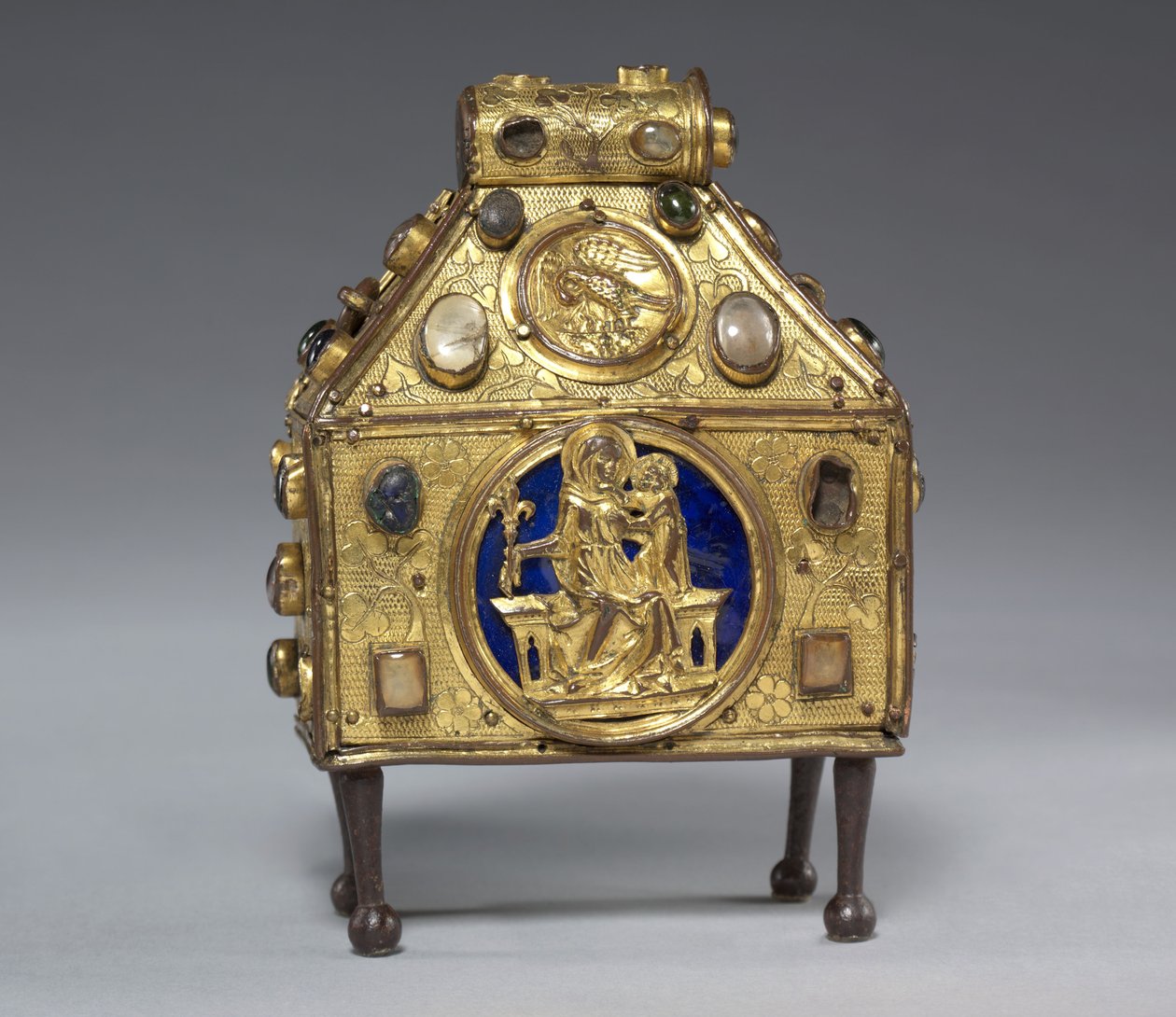 Relicário em forma de bolsa, c.1320 de German School