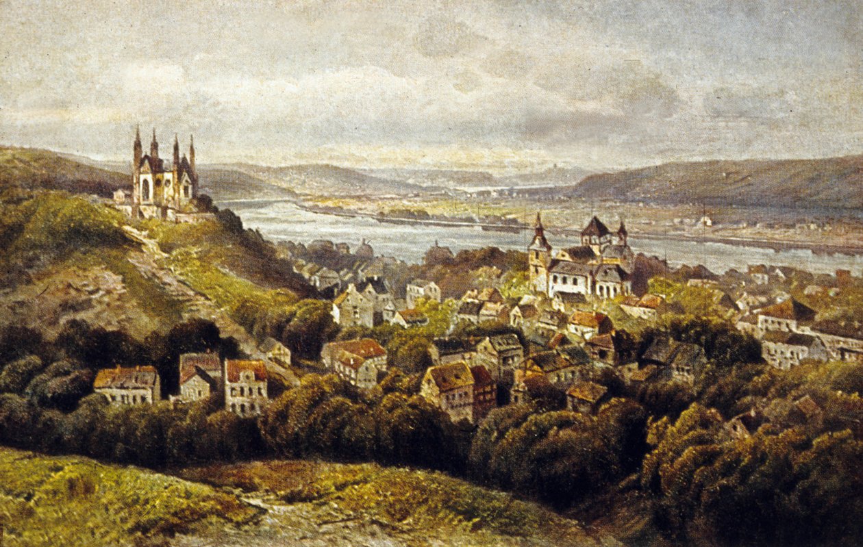 Remagen, Alemanha (lito a cores) de German School