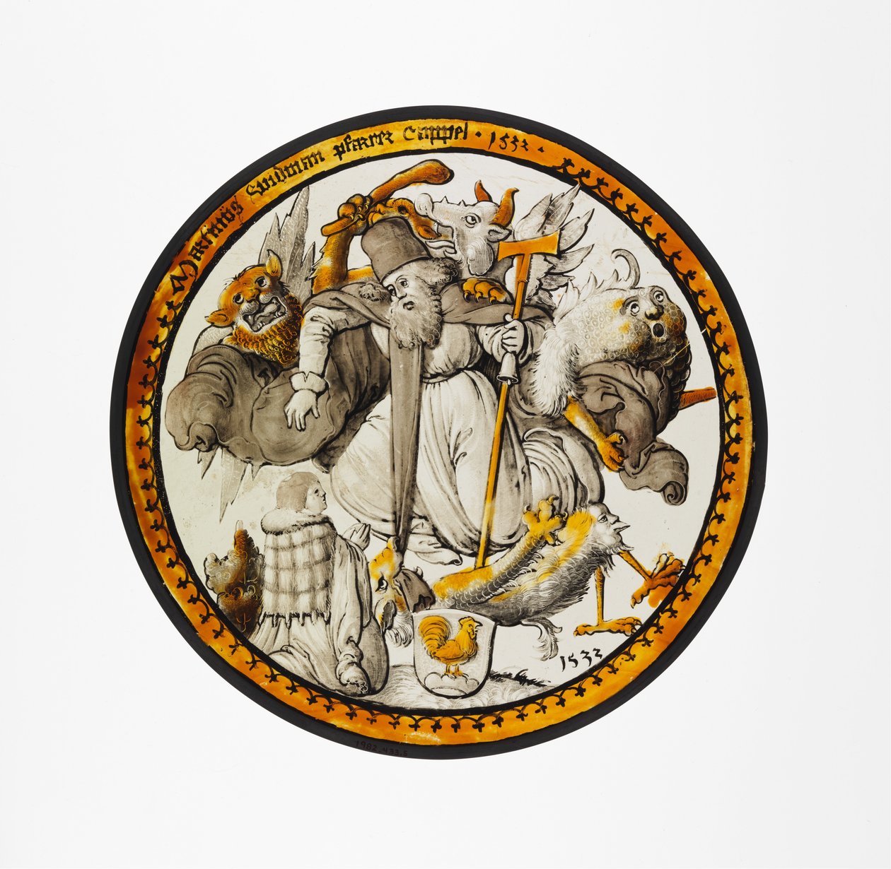 Roundel com a Tentação de Santo Antônio de German School