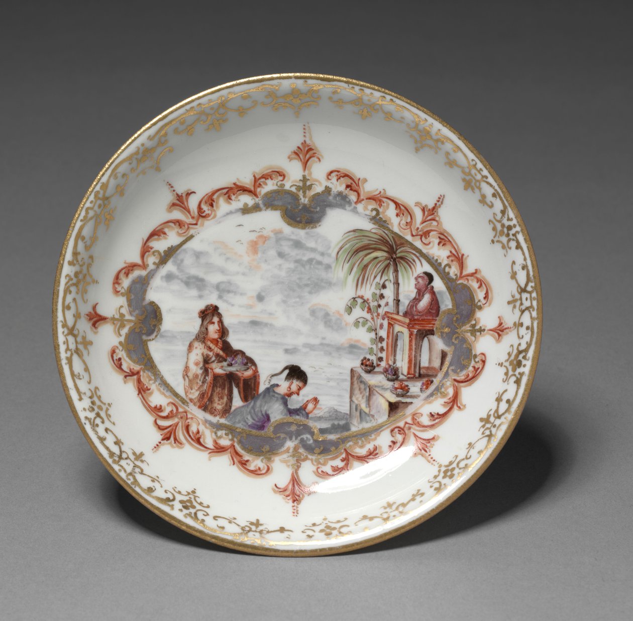 Pires, fabricante Meissen Porcelain Factory, Alemanha, c.1723 de German School