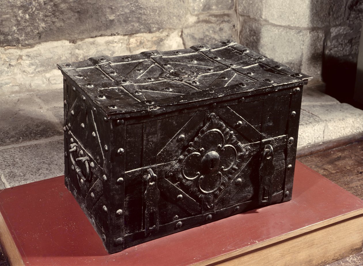 Baú de mar, de Nuremberg (metal) de German School