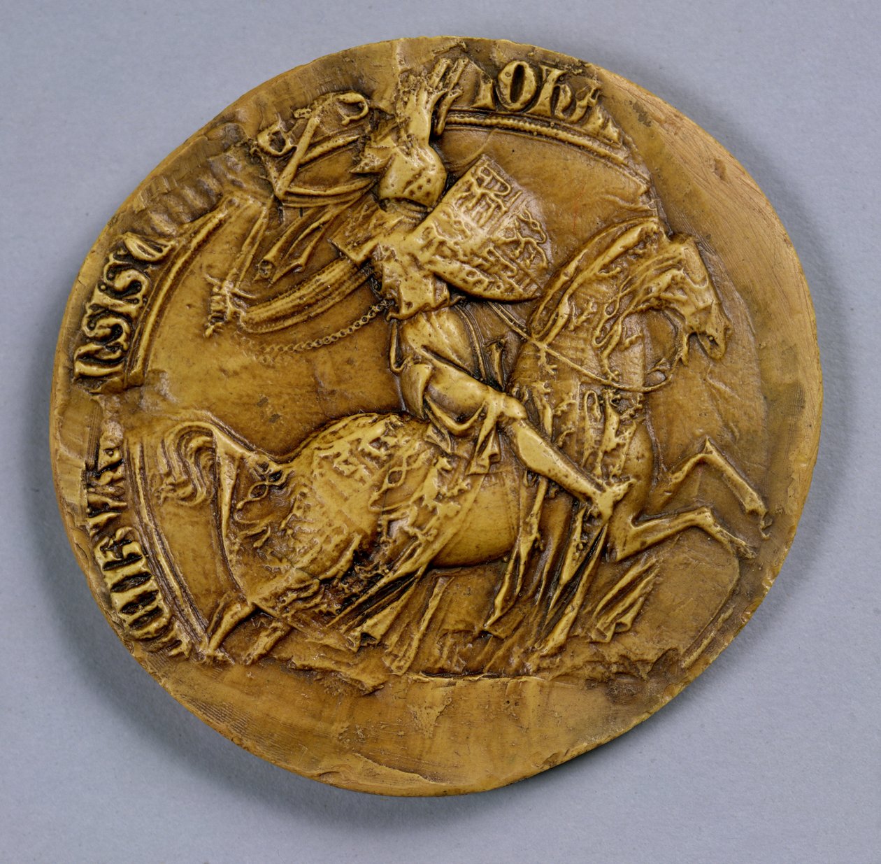 Selo de João I (1296-1346) de Luxemburgo, rei da Boêmia de German School