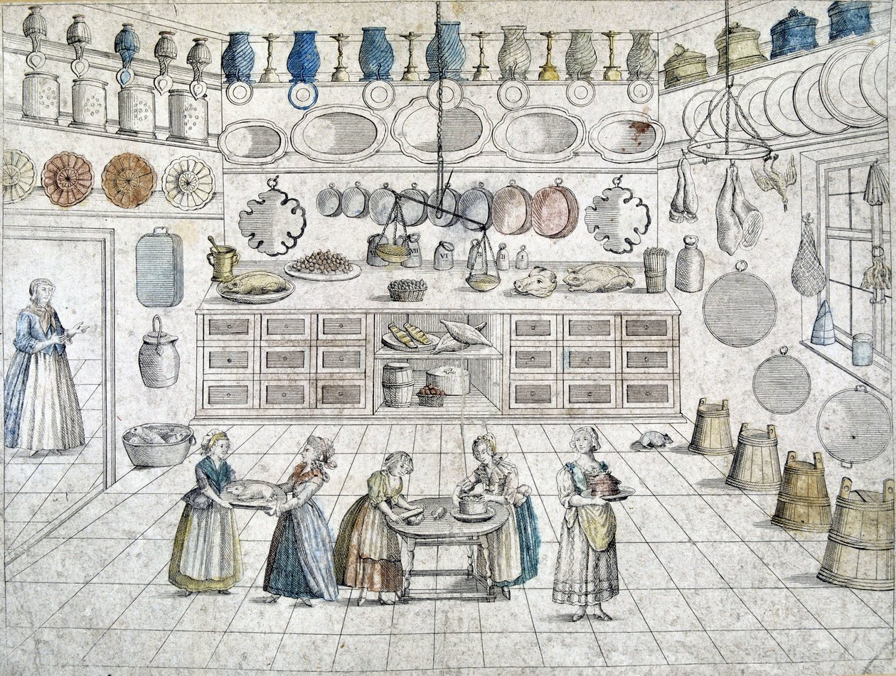 Empregados na cozinha, Alemanha de German School