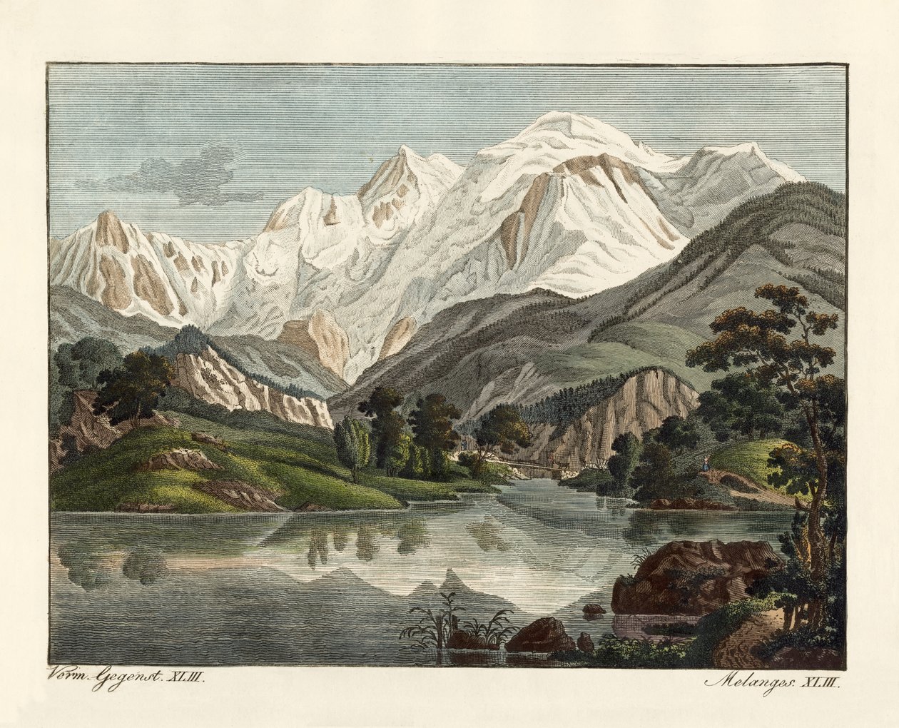 Montanhas nevadas de German School