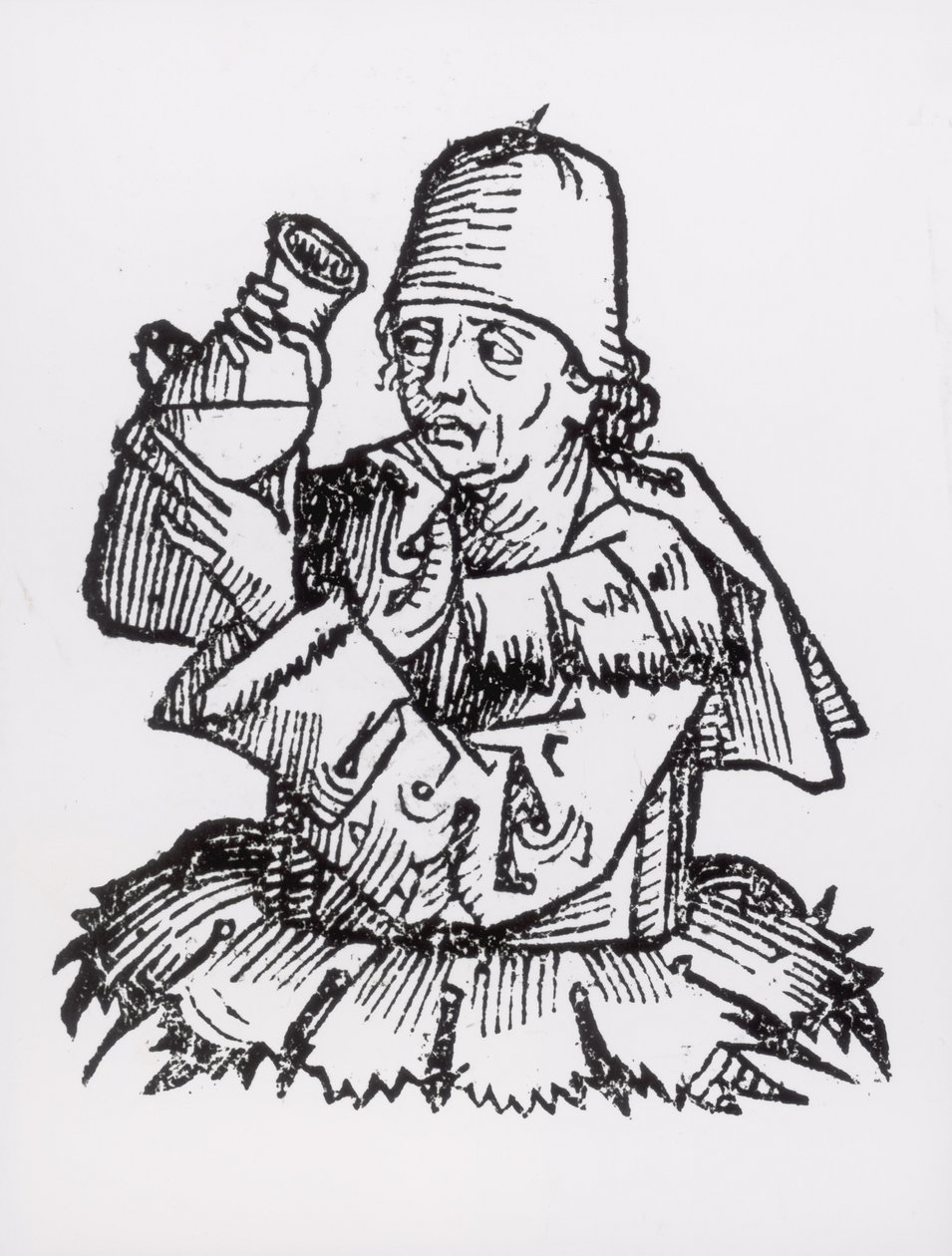 Santo António (1195-1231) de &39;Liber Chronicarum&39; por Hartmann Schedel (1440-1514) 1493 de German School