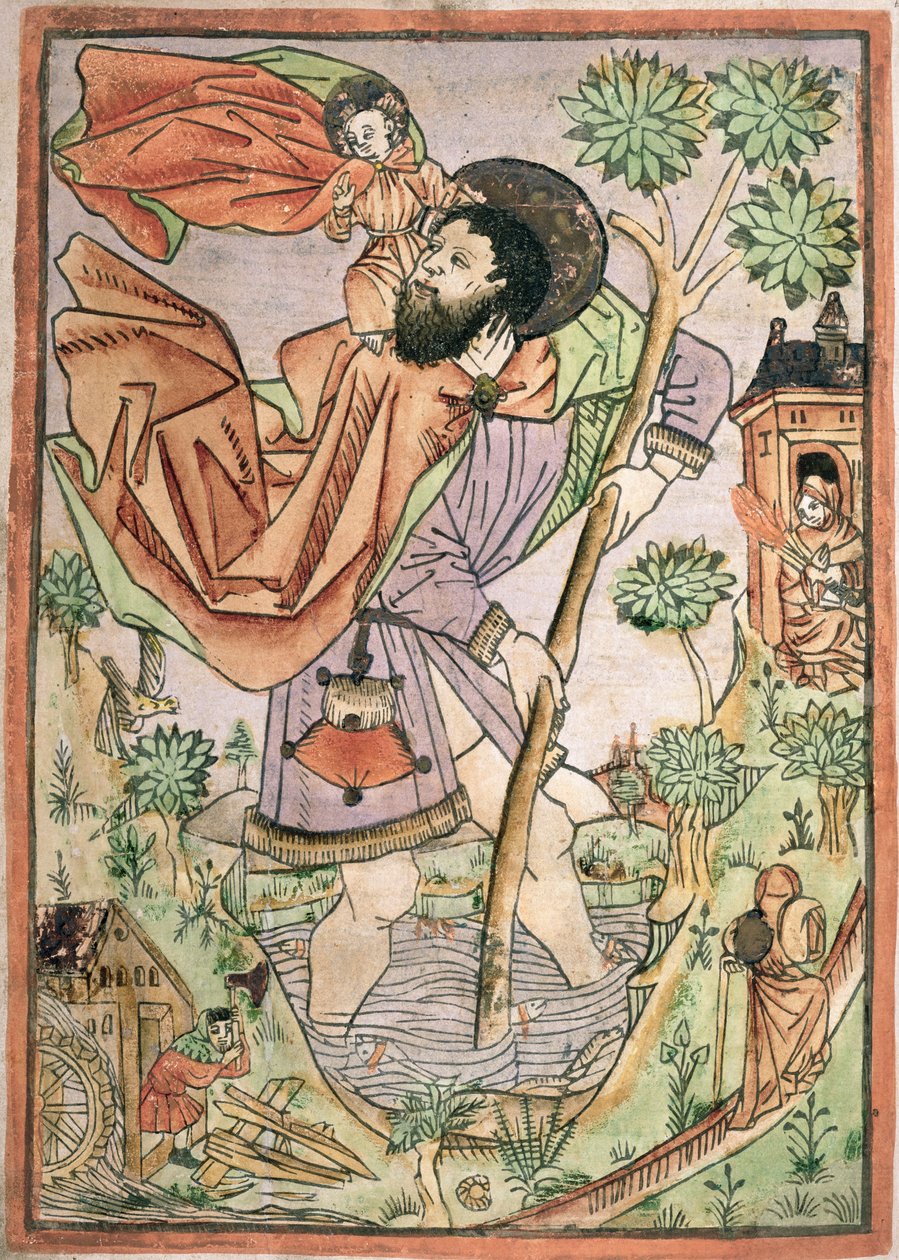 São Cristóvão: alemão, c.1470 de German School