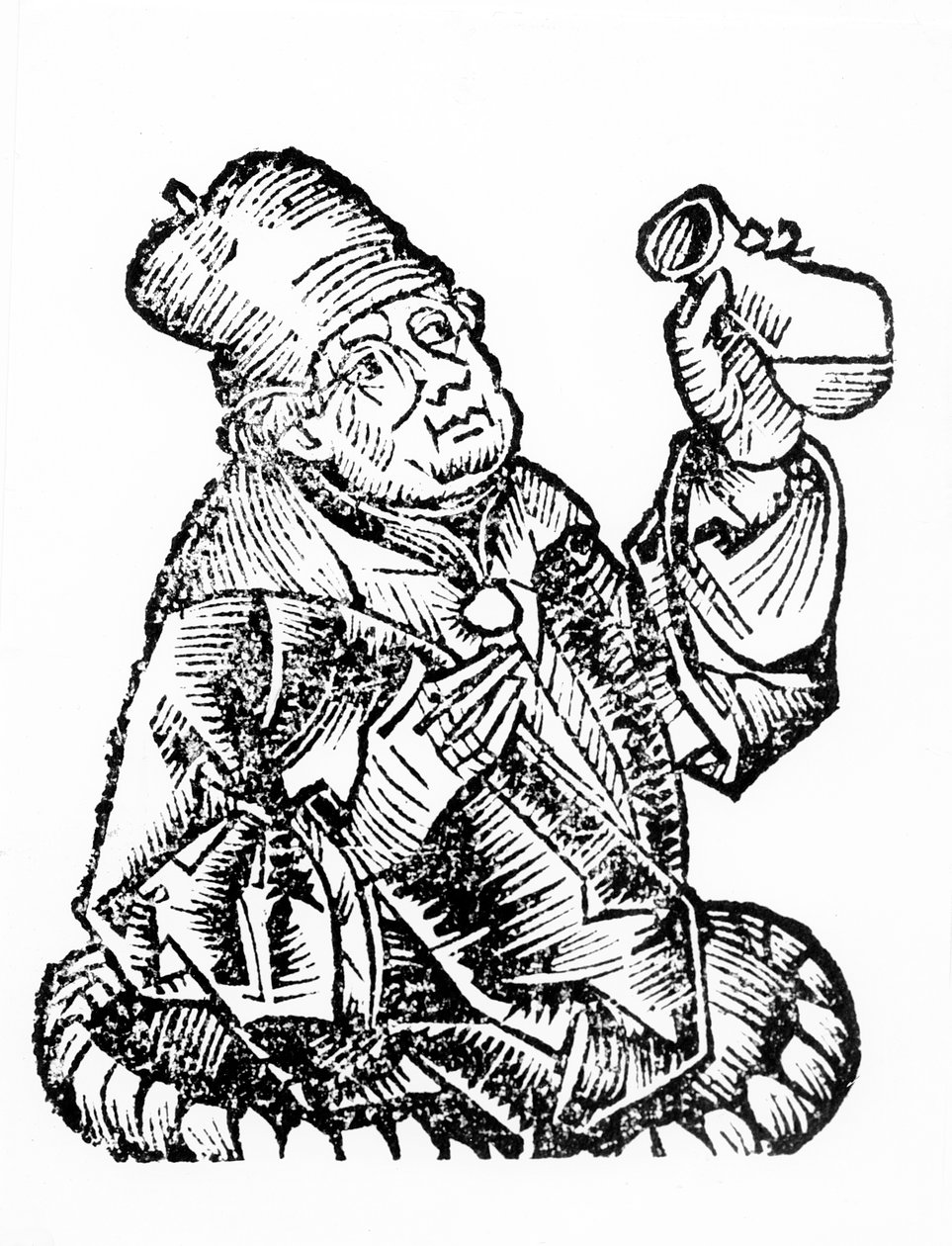 St. Jacob, de &39;Liber Chronicarum&39; por Hartmann Schedel (1440-1514) de German School