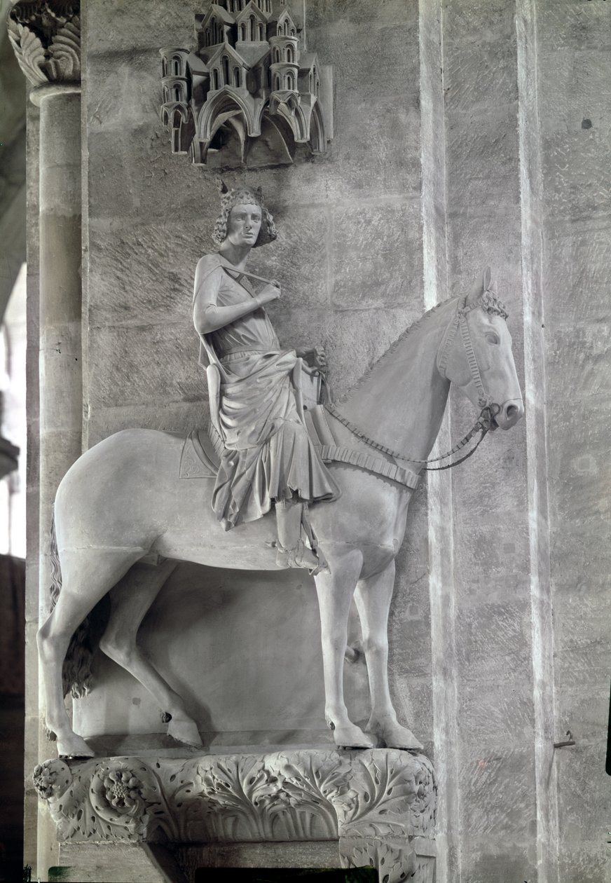 O cavaleiro de Bamberg, 1230-35 de German School