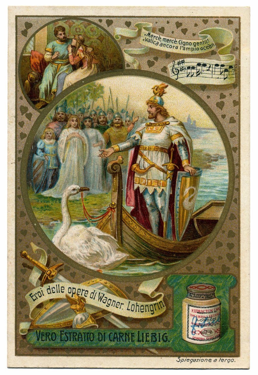 As personagens de Lohengrin de German School