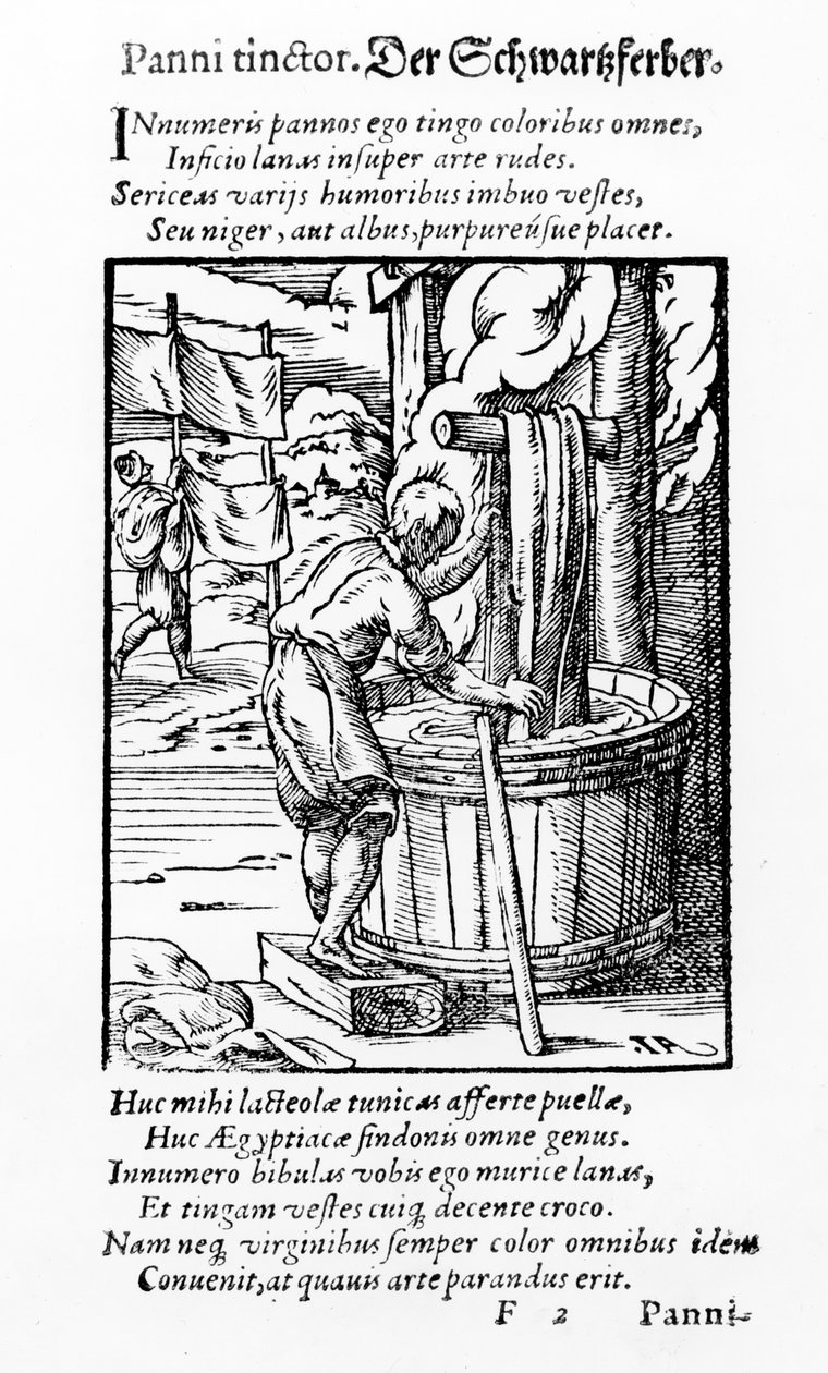 The Cloth Dyer, publicado por Hartman Schopper de German School