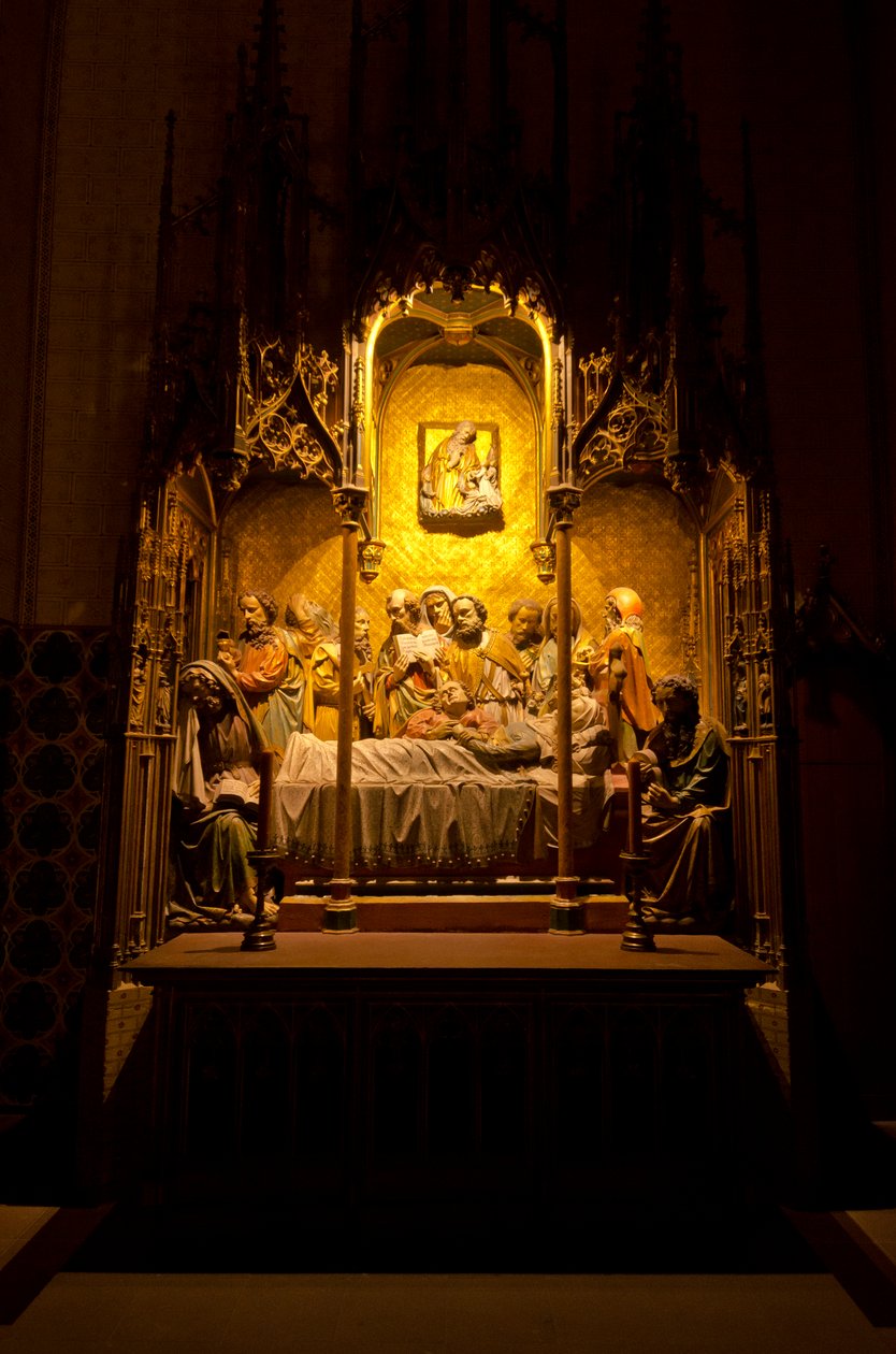 O altar da Dormição da Virgem Maria, 28/11/2022 (foto) de German School