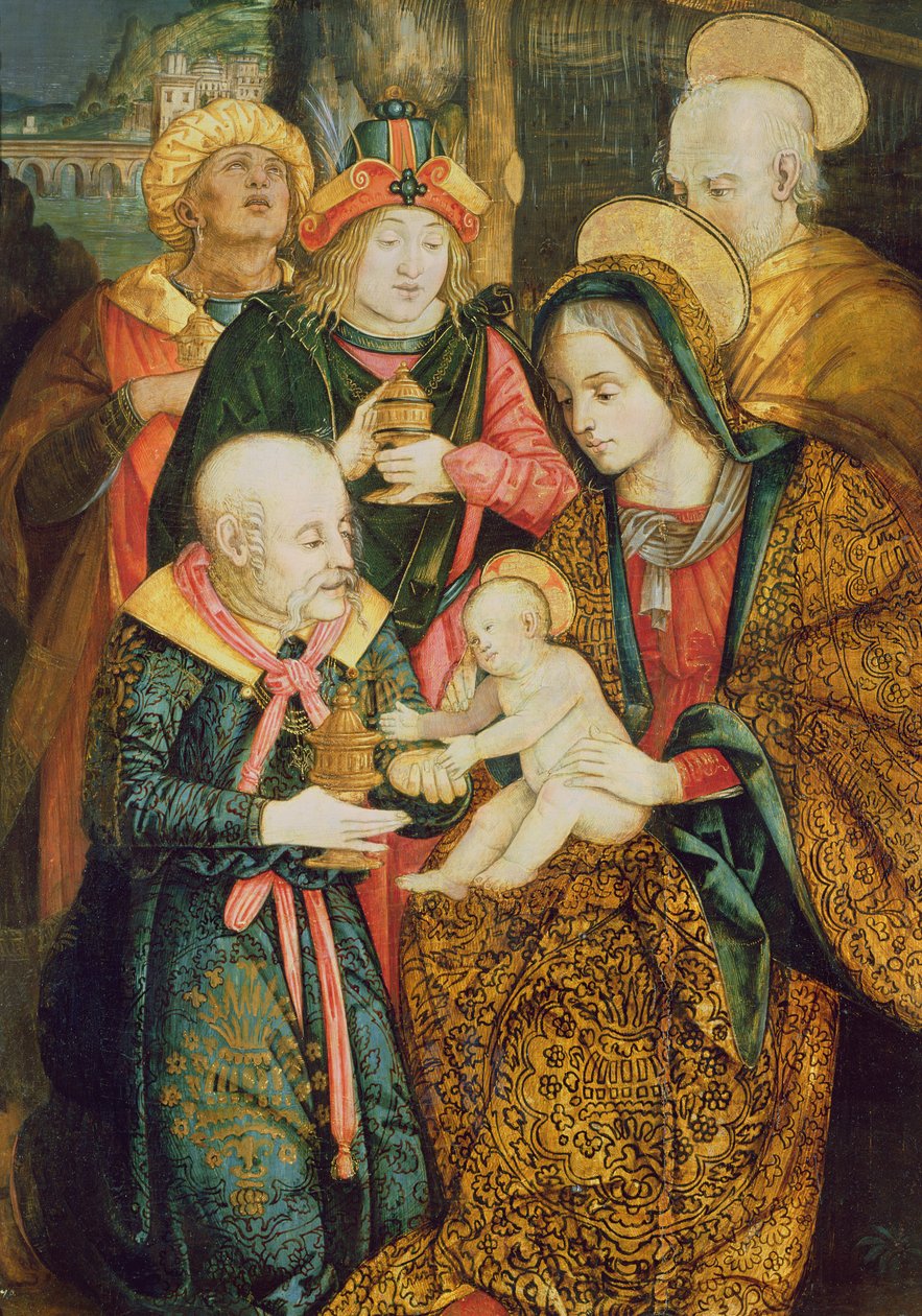 A Sagrada Família e os Três Reis Magos de German School
