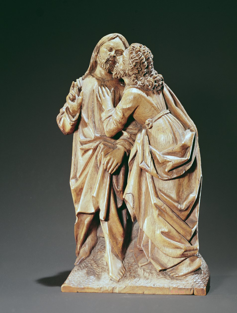 O beijo de Judas, início do século XVI (carvalho) de German School