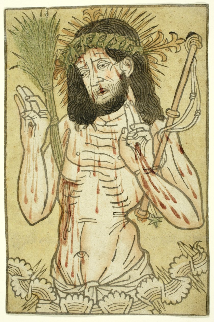 O Homem das Dores, c.1475 de German School