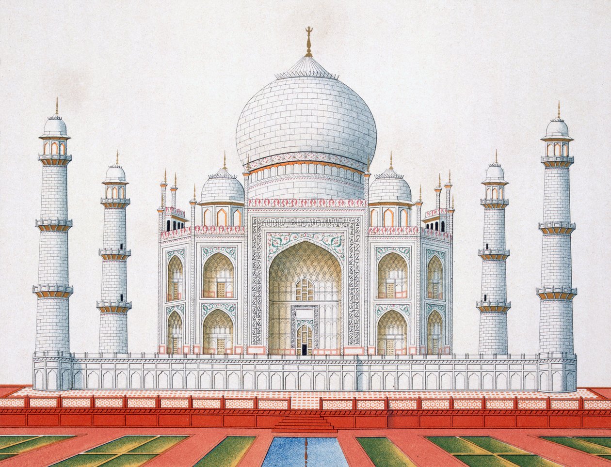 O Taj Mahal de German School