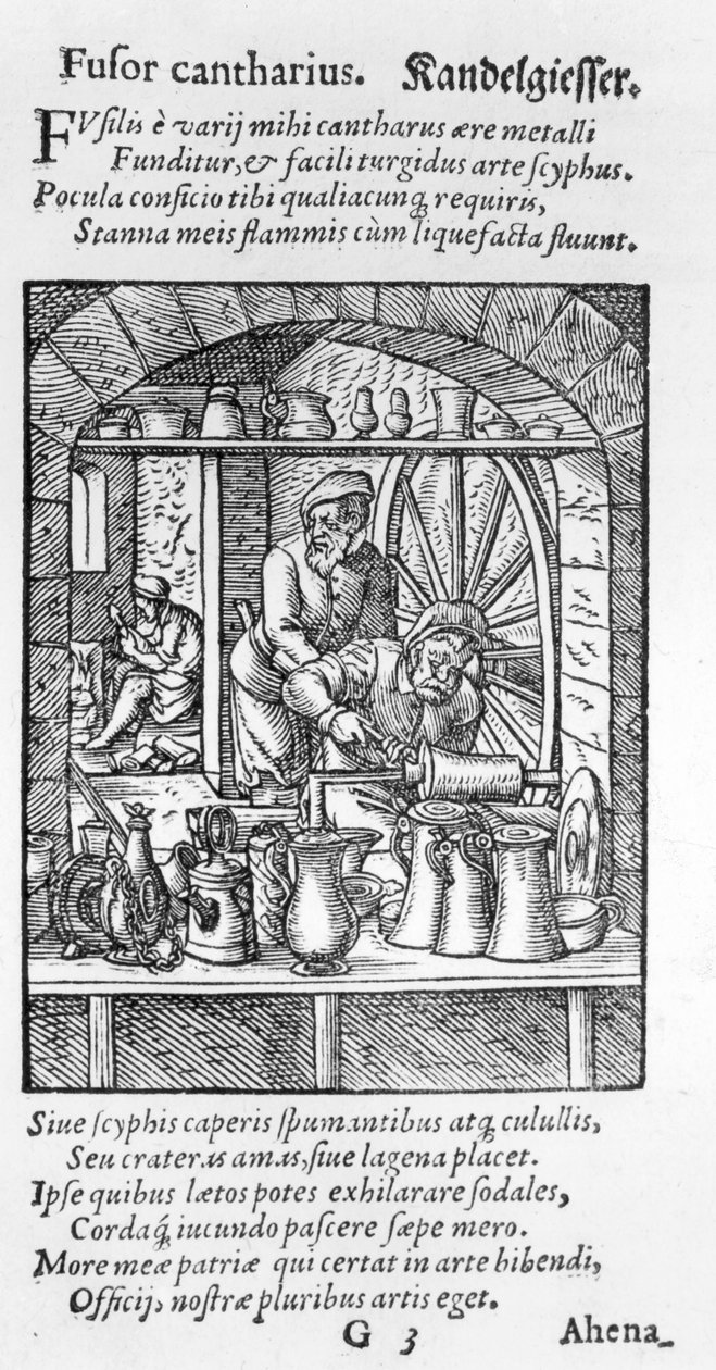 The Tankard Maker, publicado por Hartman Schopper de German School
