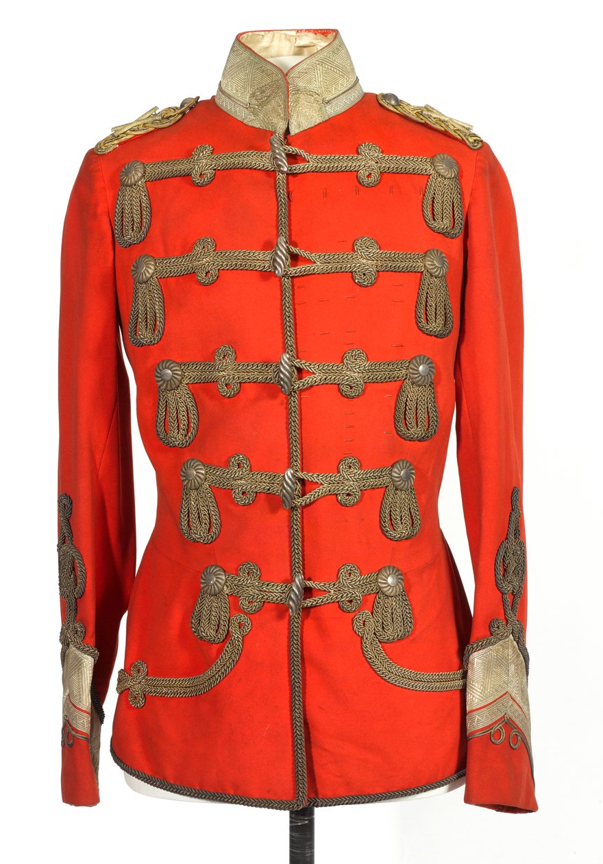 Túnica, HRH O Duque de Connaught, 3º Zieten Hussars, Exército Alemão, pré-1914 (túnica) de German School