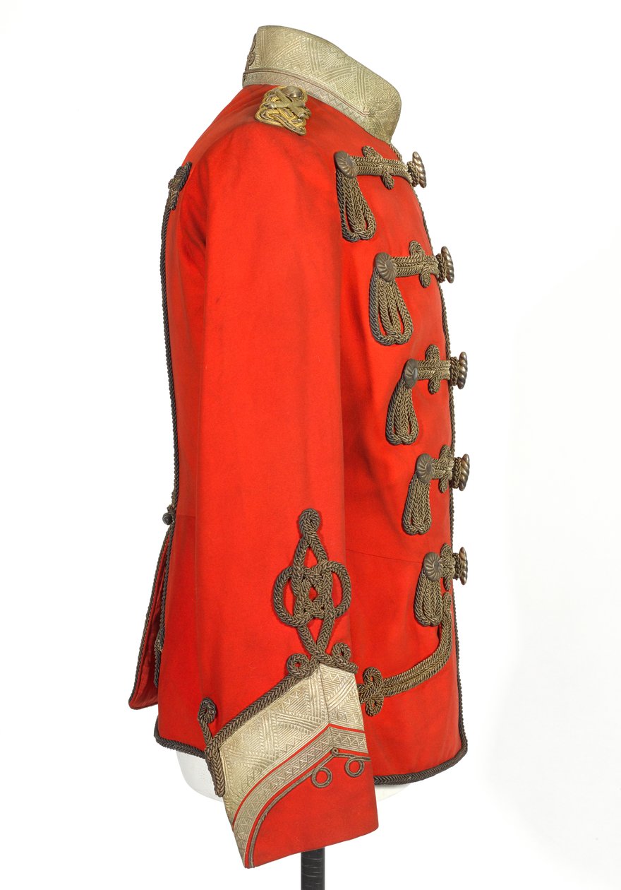 Túnica, HRH O Duque de Connaught, 3º Zieten Hussars, Exército Alemão, pré-1914 (túnica) de German School