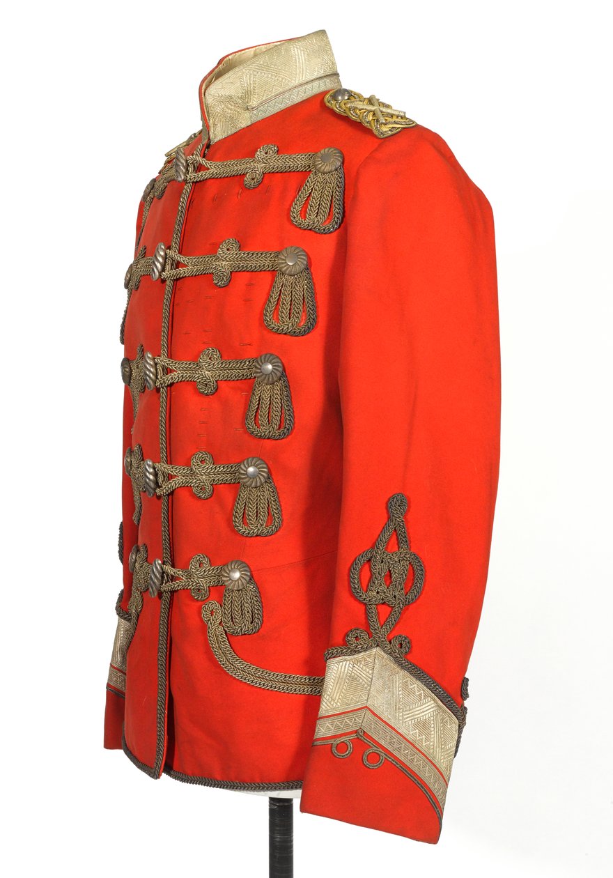 Túnica, HRH O Duque de Connaught, 3º Zieten Hussars, Exército Alemão, pré-1914 (túnica) de German School