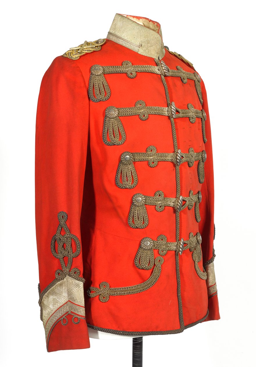 Túnica, HRH O Duque de Connaught, 3º Zieten Hussars, Exército Alemão, pré-1914 (túnica) de German School