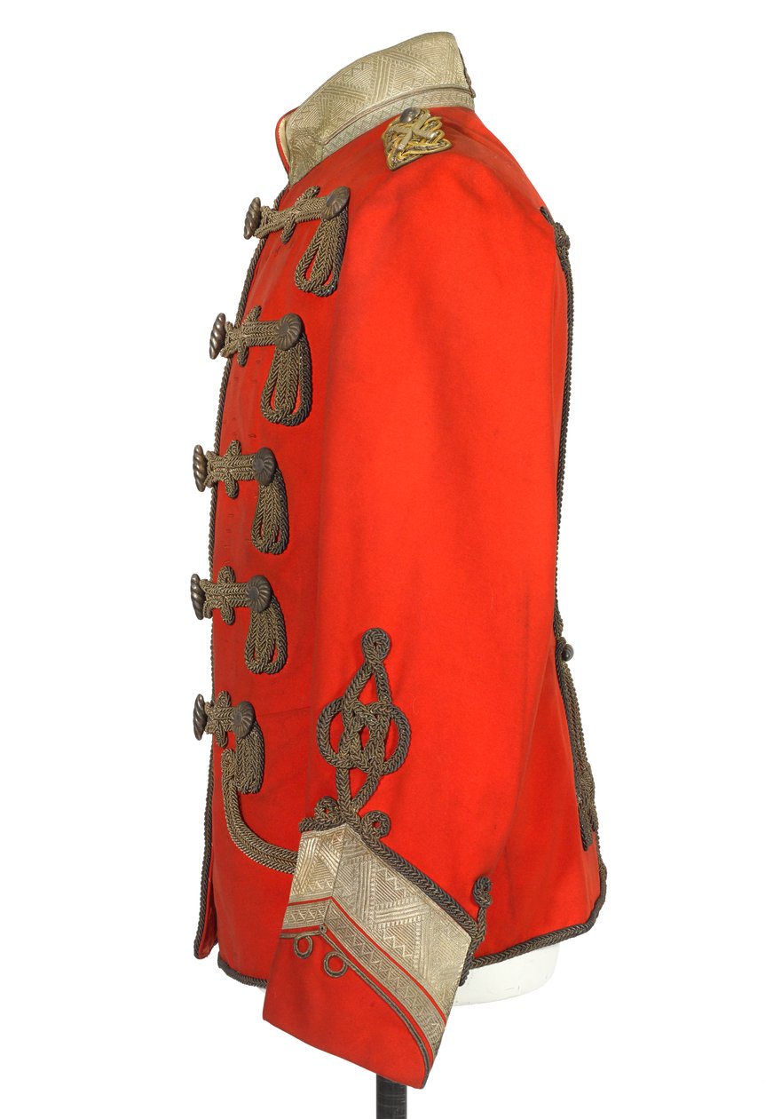 Túnica, HRH O Duque de Connaught, 3º Zieten Hussars, Exército Alemão, pré-1914 (túnica) de German School