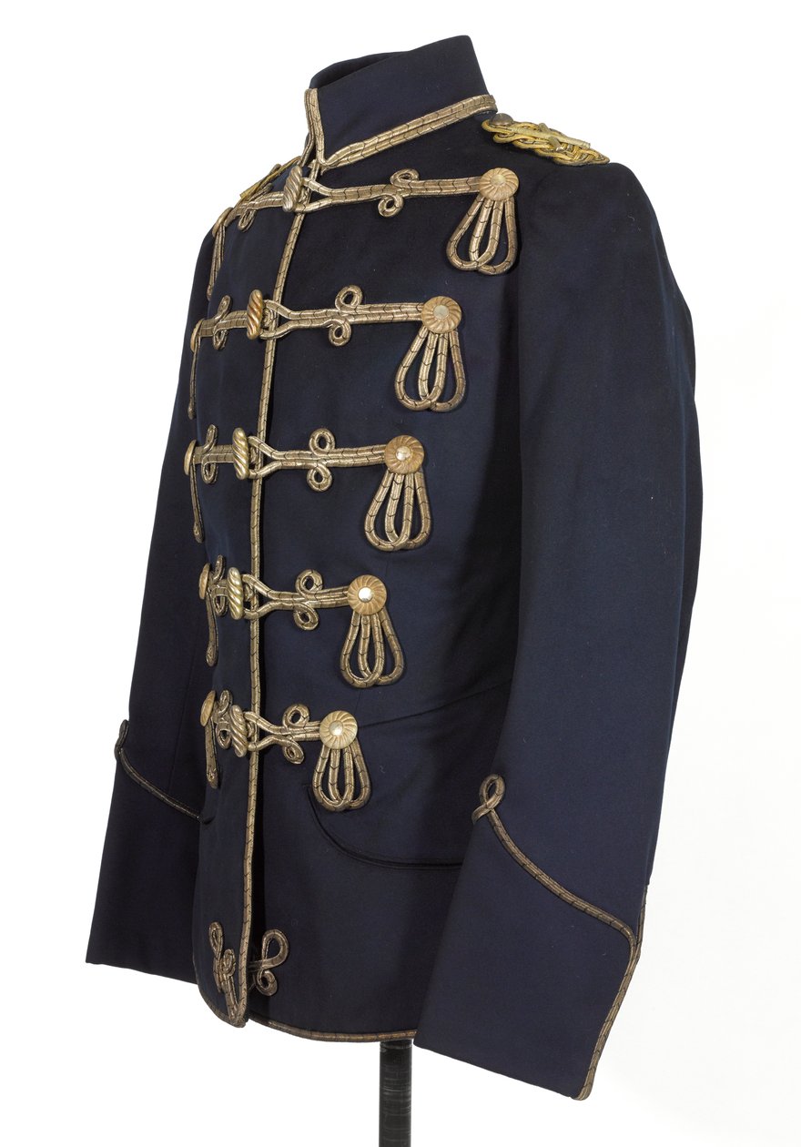 Túnica, HRH O Duque de Connaught, 3º von Zieten Hussars, Exército Alemão, pré-1914 (túnica) de German School