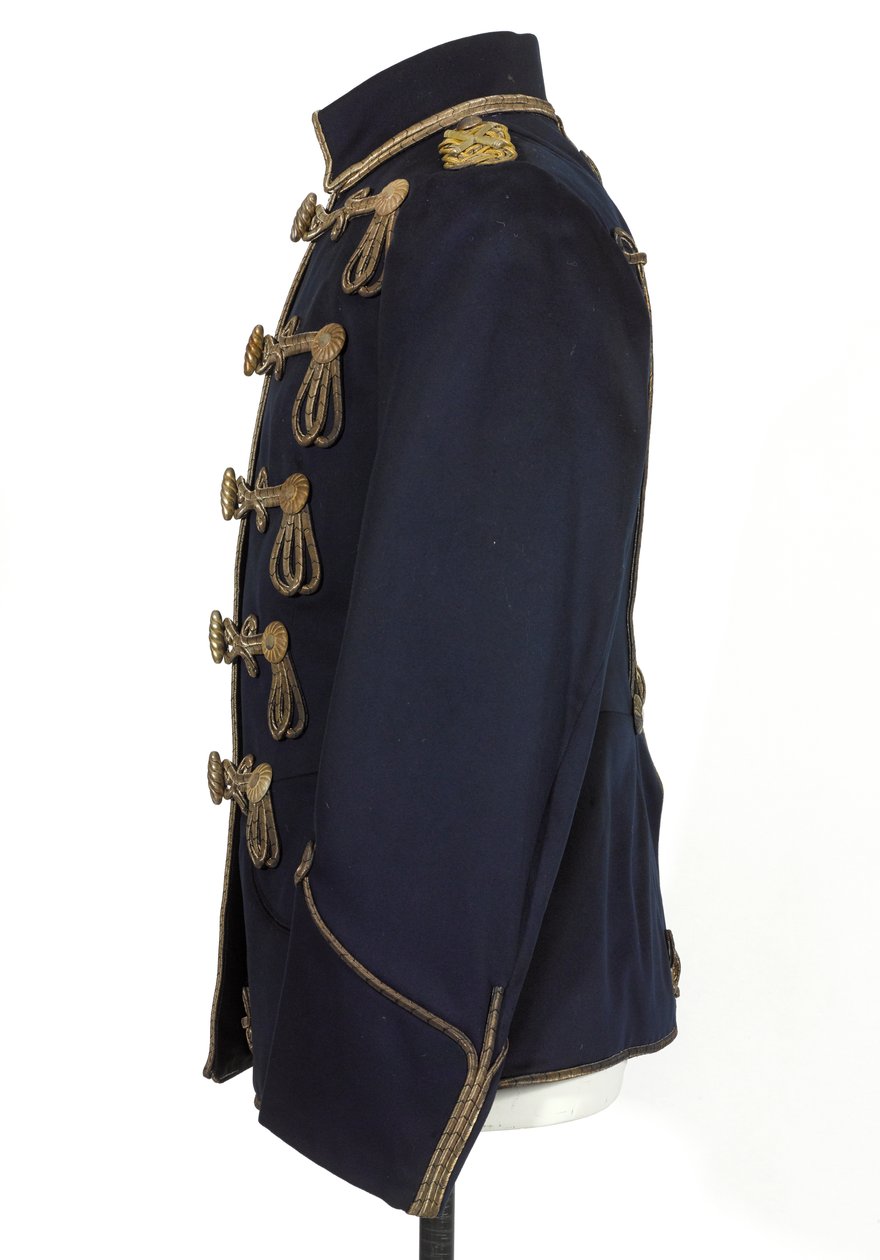 Túnica, HRH O Duque de Connaught, 3º von Zieten Hussars, Exército Alemão, pré-1914 (túnica) de German School