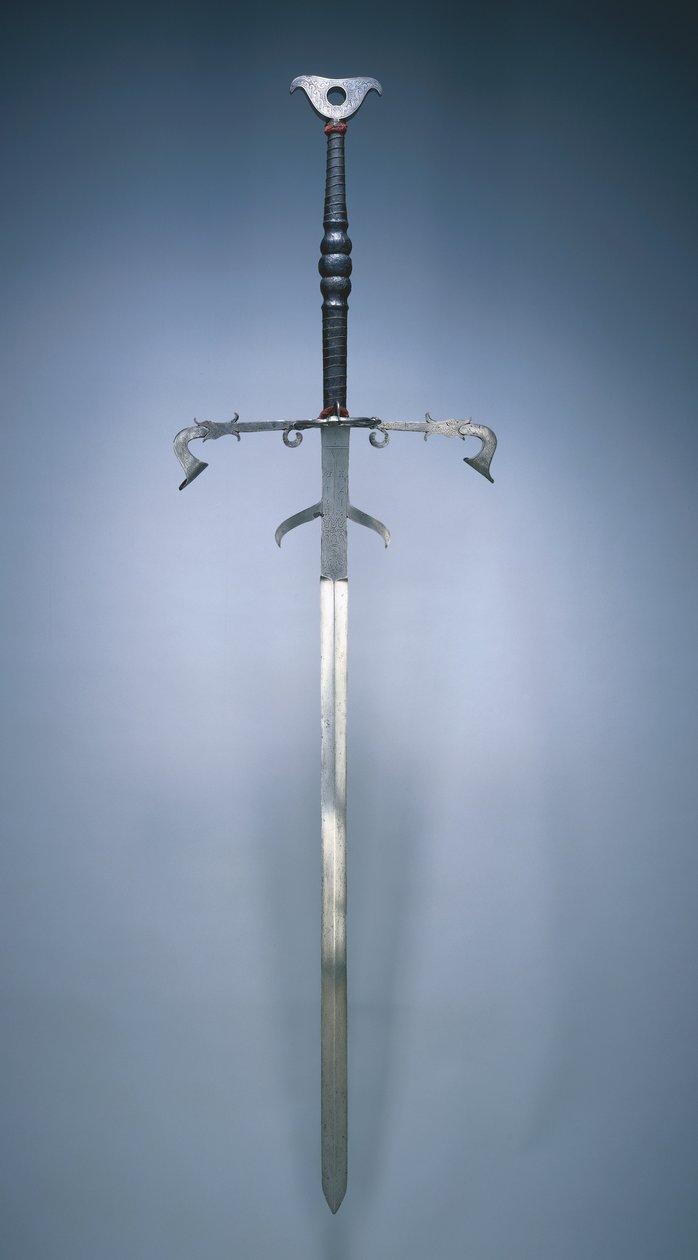 Espada de duas mãos da Guarda Estatal de Júlio de Brunswick-Lüneburg, 1574 de German School