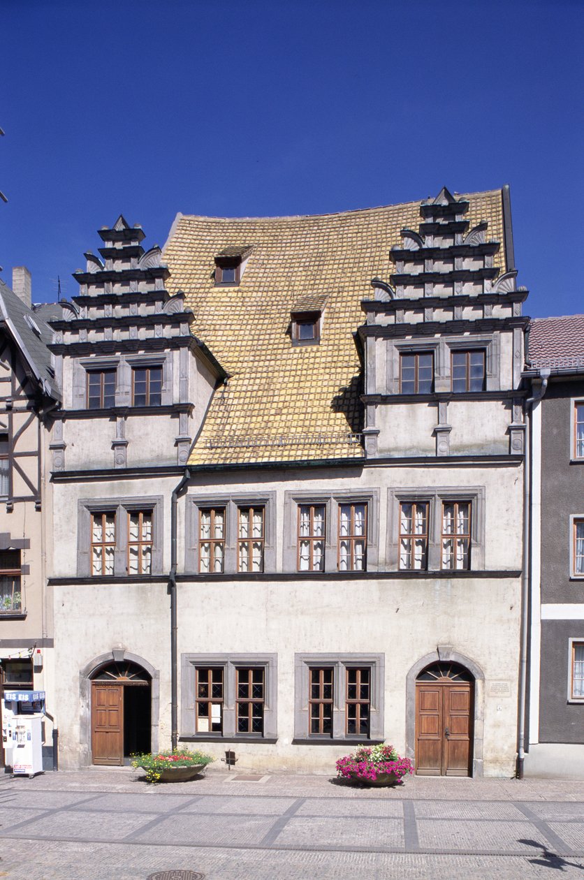 Vista da casa de Heinrich Schutz de German School