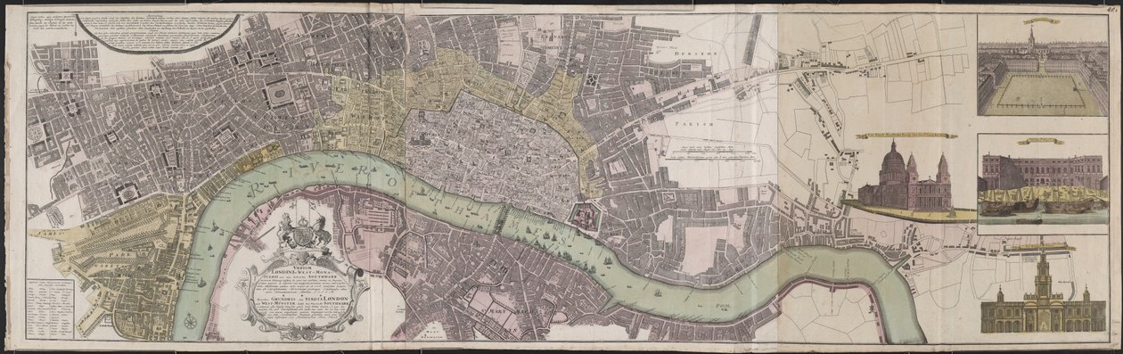 Southwark em Londres, a oeste do mosteiro, bem como dos subúrbios de Urbius de German School