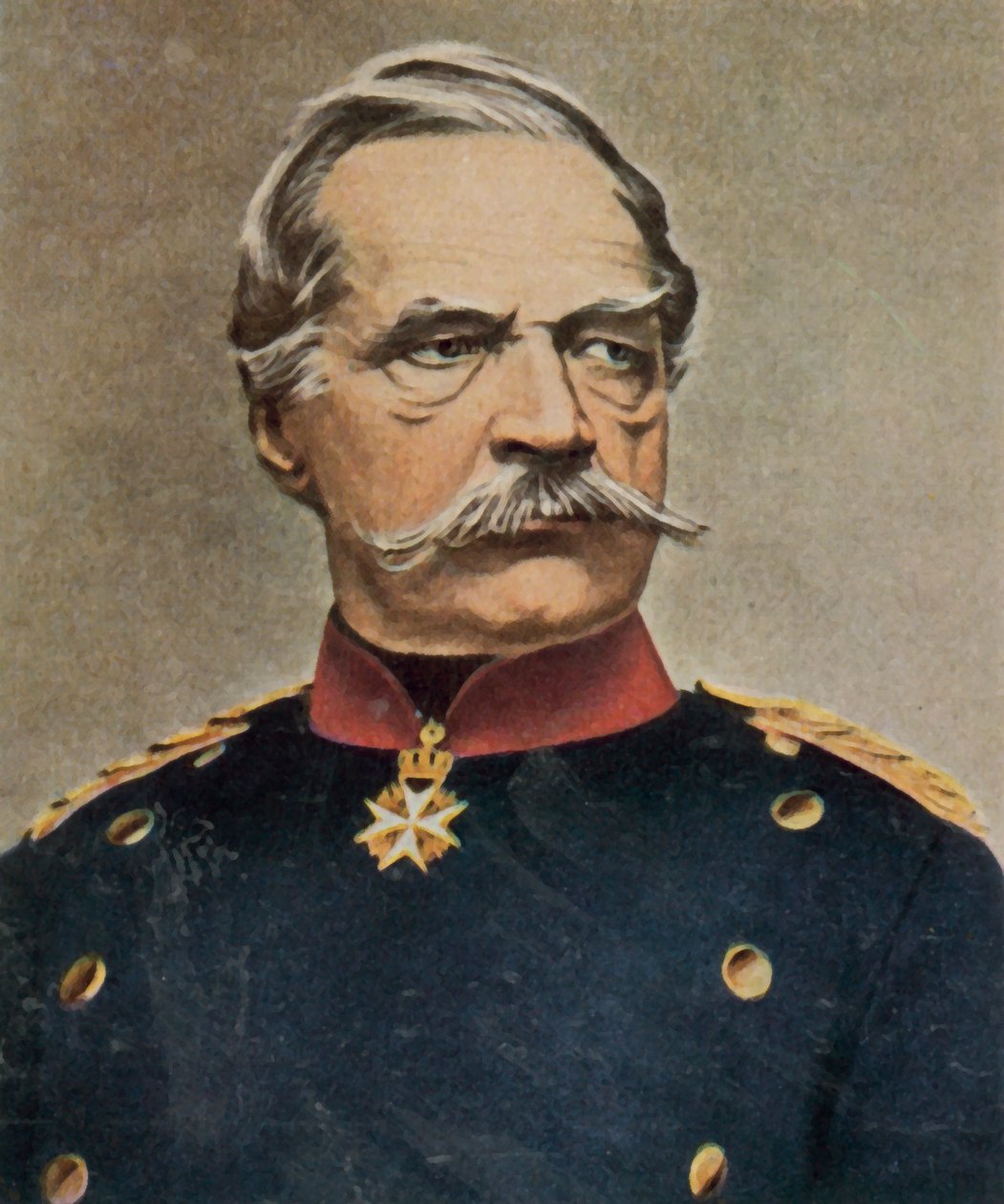 Ministro da Guerra Conde Roon de German School