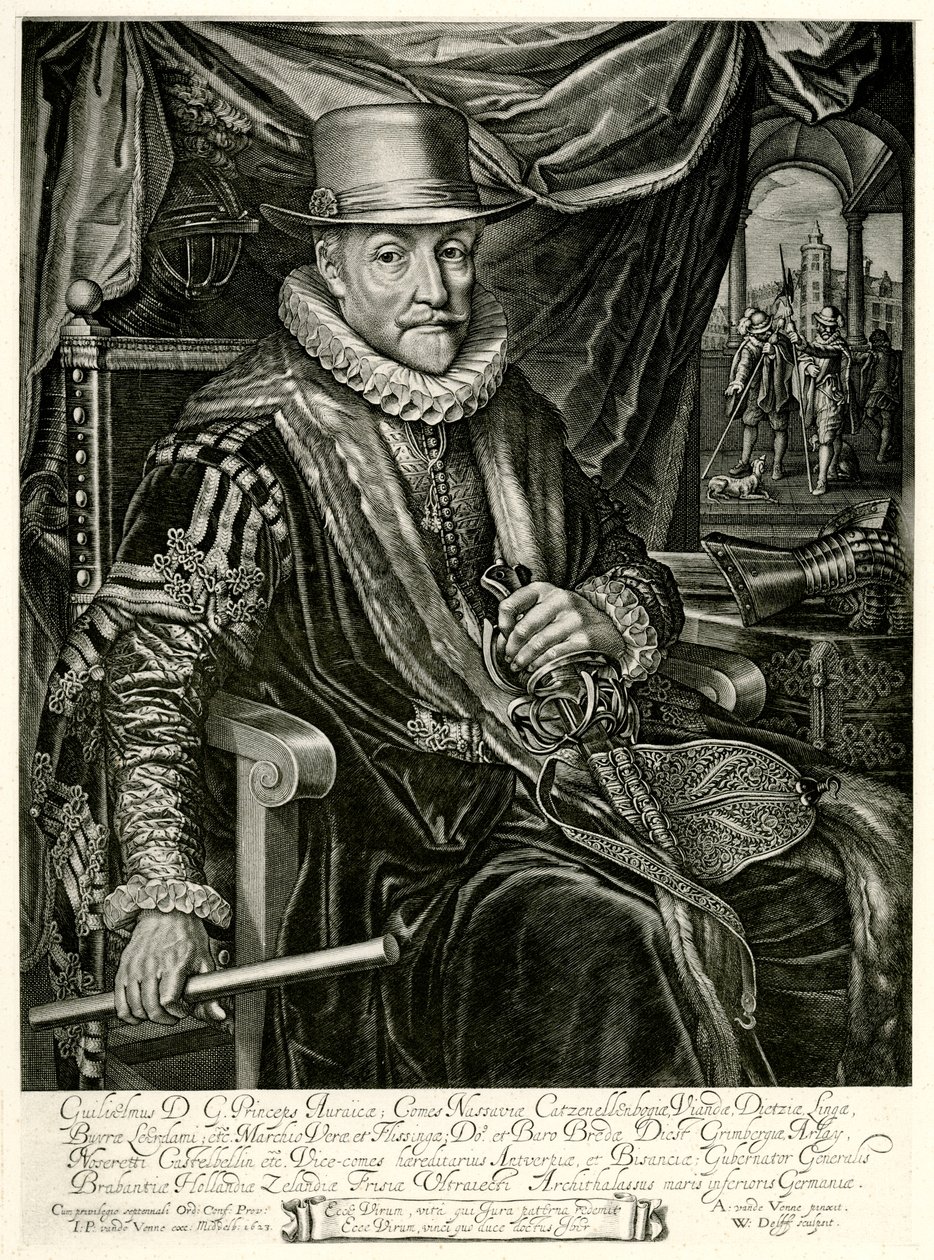 William I de Nassau-Orange de German School