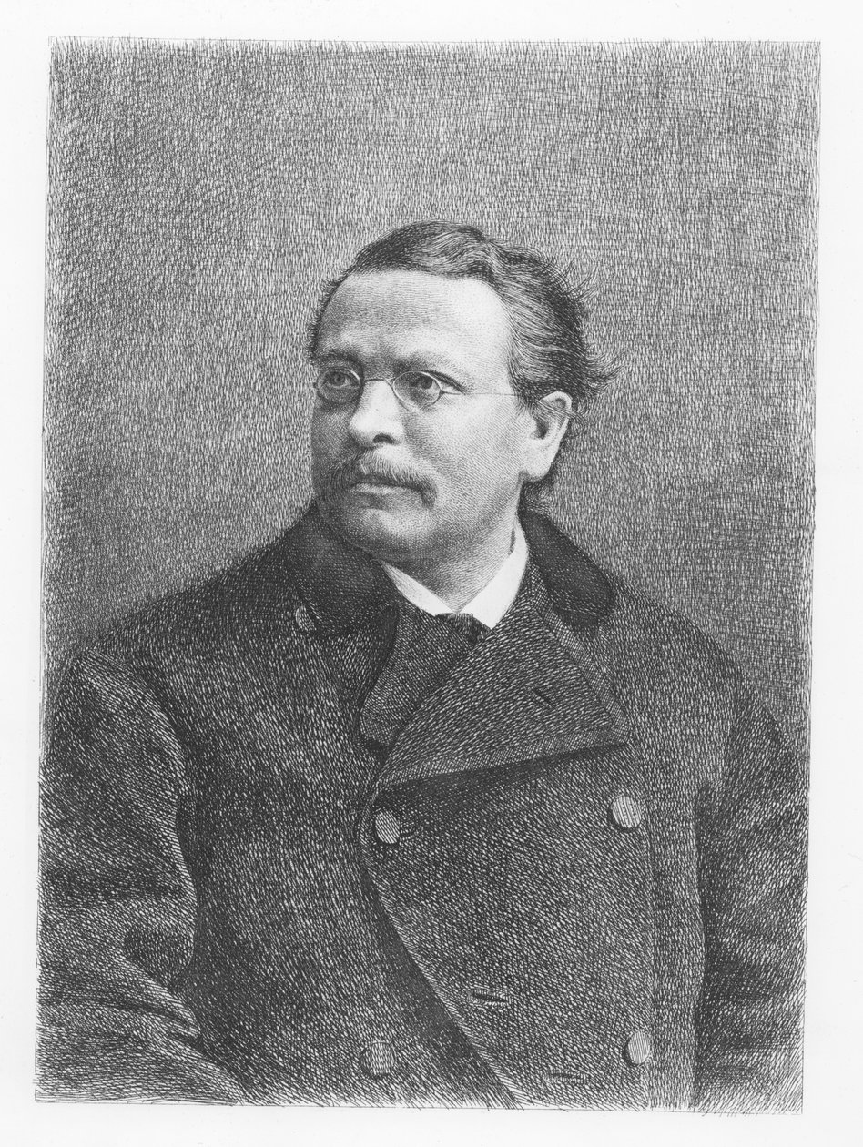Wilhelm von Hertz (gravura) de German School