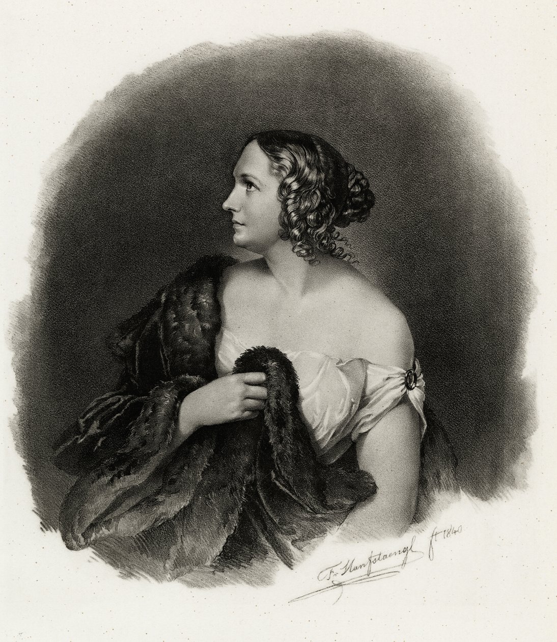 Wilhelmine Schröder-Devrient, 1884-90 (fototipo) de German School