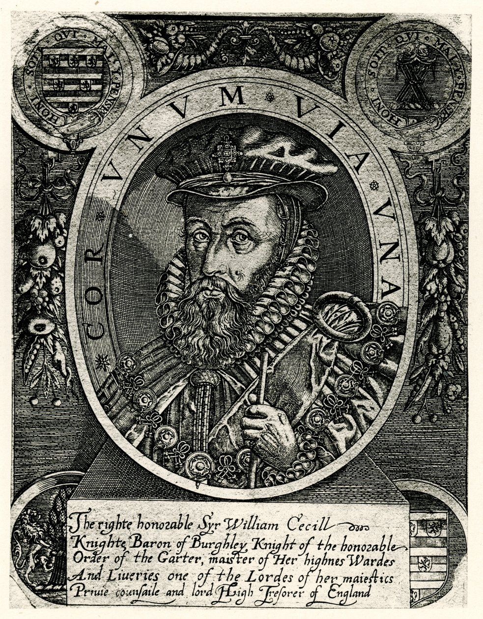 William Cecil Lord Burleigh de German School