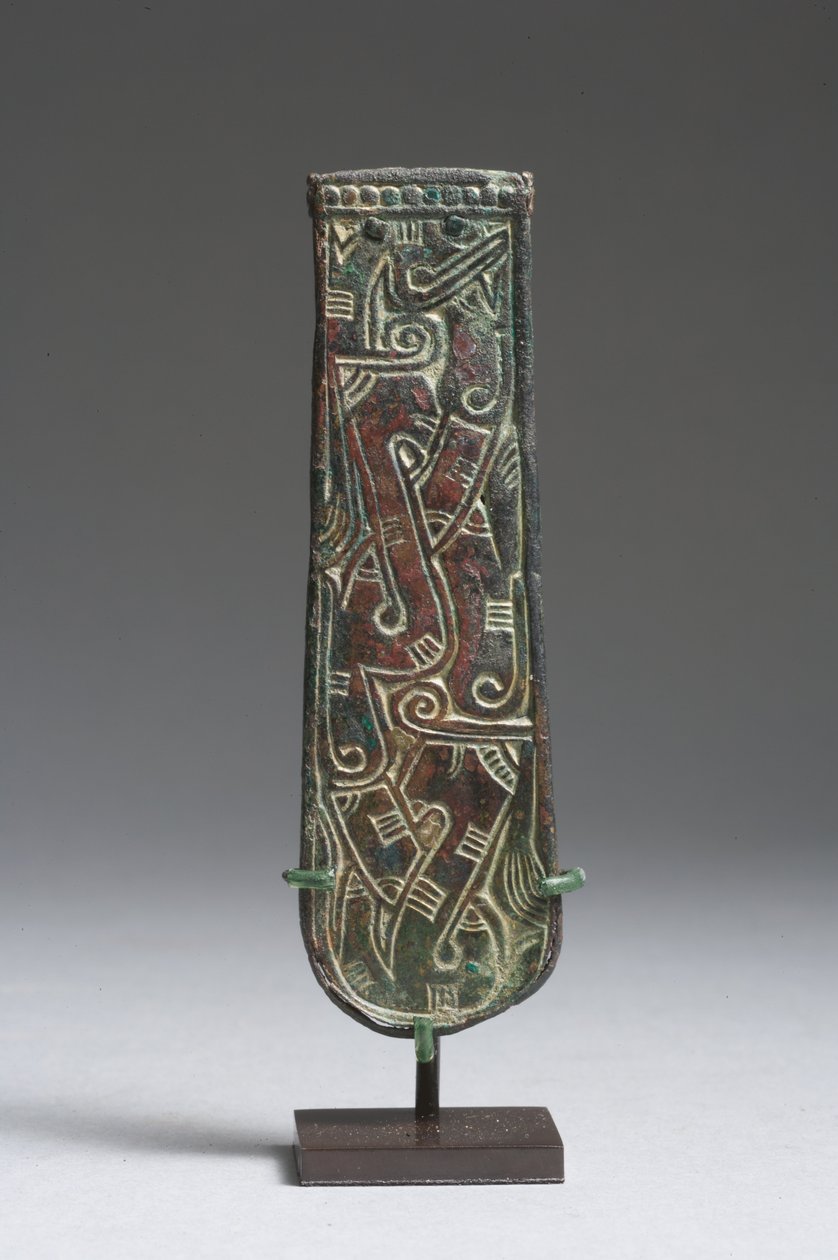 Langobardic strap-end (bronze) de Germanic