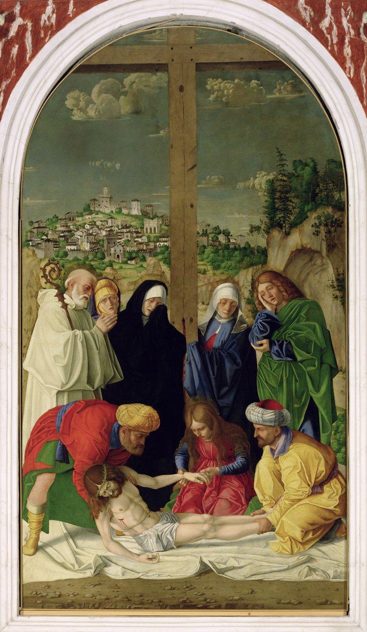 A deposição, 1490 de Gerolamo dai Libri