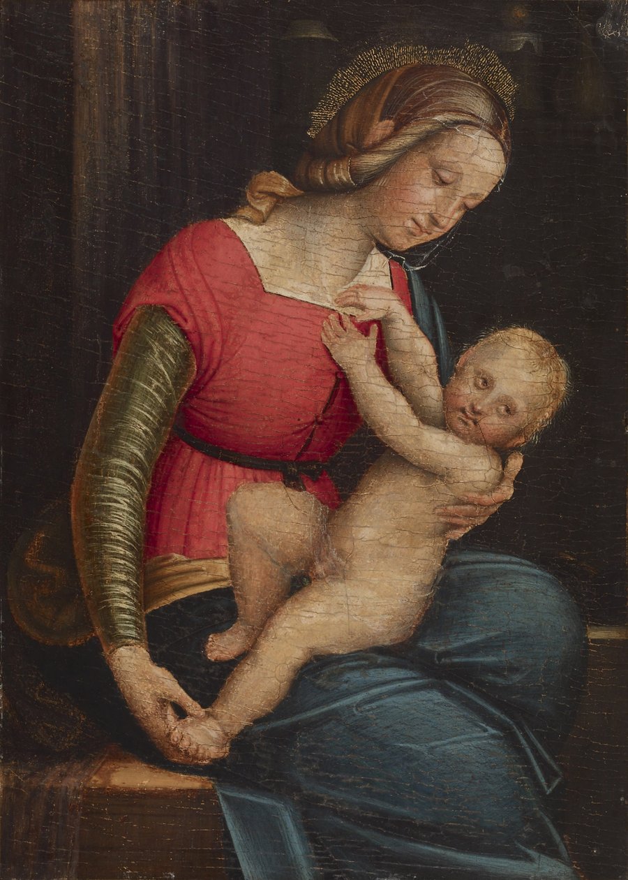 Madonna e criança, c.1530-50 de Gerolamo Giovenone