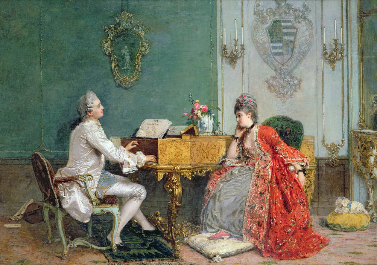 Um Recital Privado de Gerolamo Induno