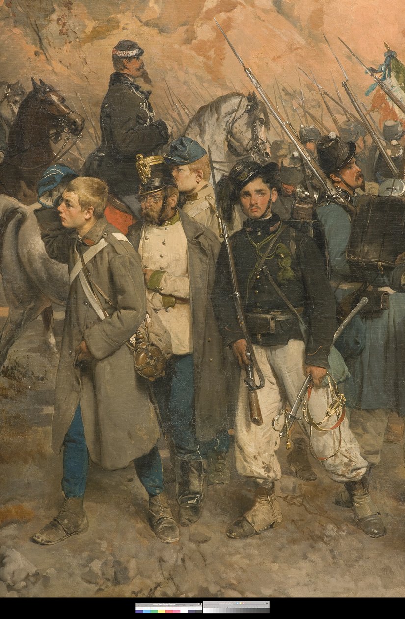 A Queda de Palestro, 30 de maio de 1859 de Gerolamo Induno