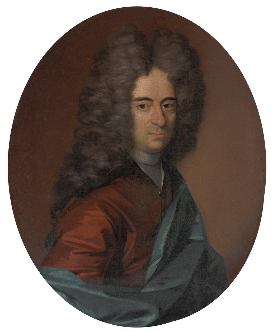 Retrato de um homem, provavelmente Mathias Lambertus Singendonck (1678-1742), prefeito de Nijmegen de Gerrit Alberts