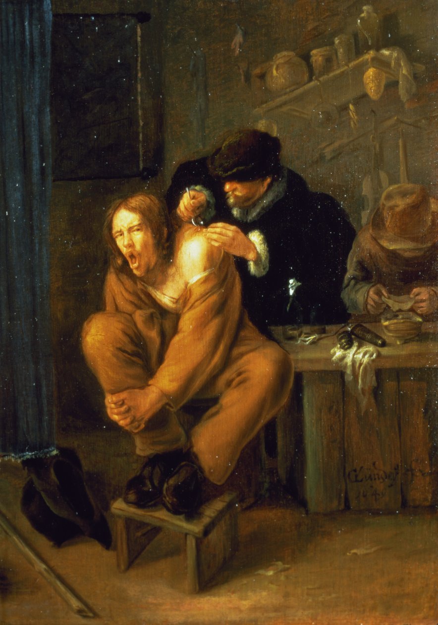 O cirurgião, 1649 de Gerrit Lundens