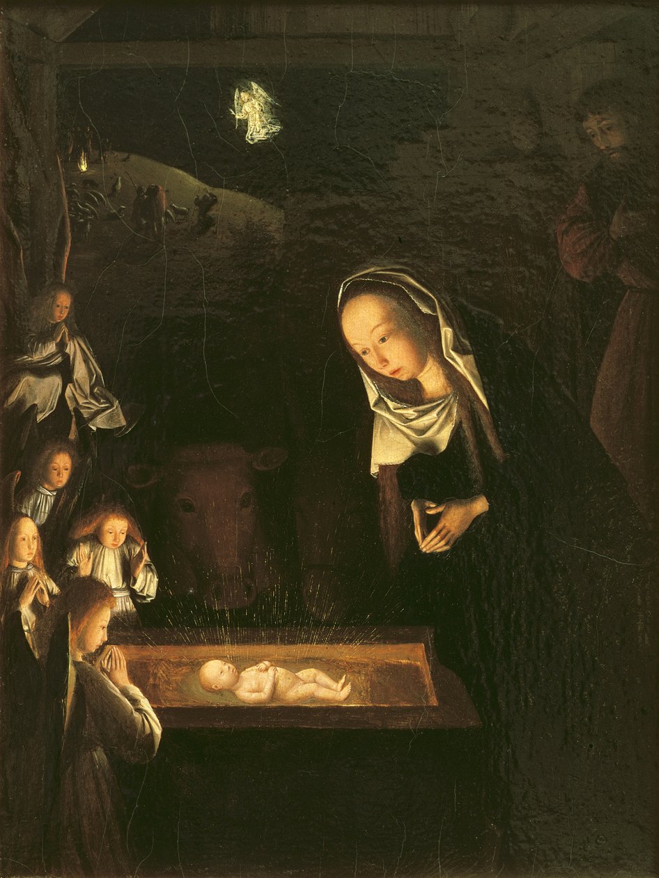 A natividade à noite de Gerrit tot Sint Jans