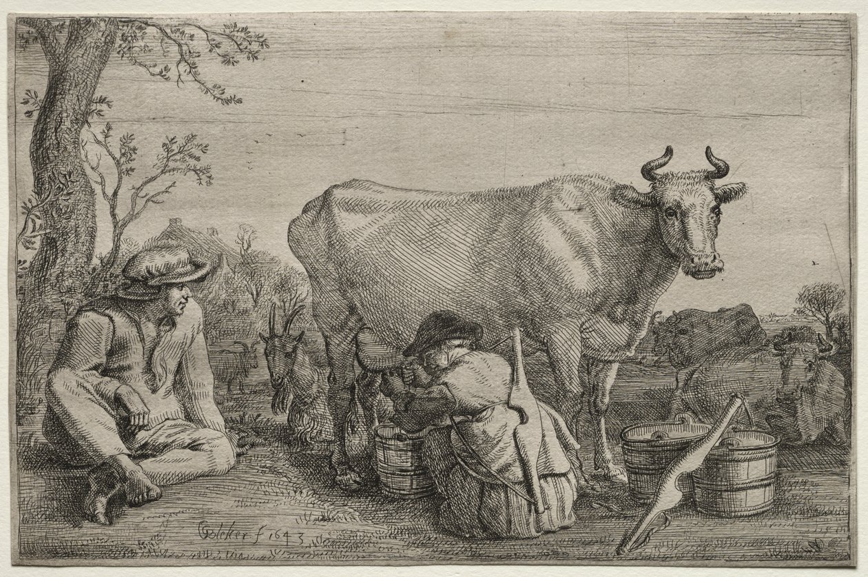 A leiteira de Gerrit Claesz. Bleker