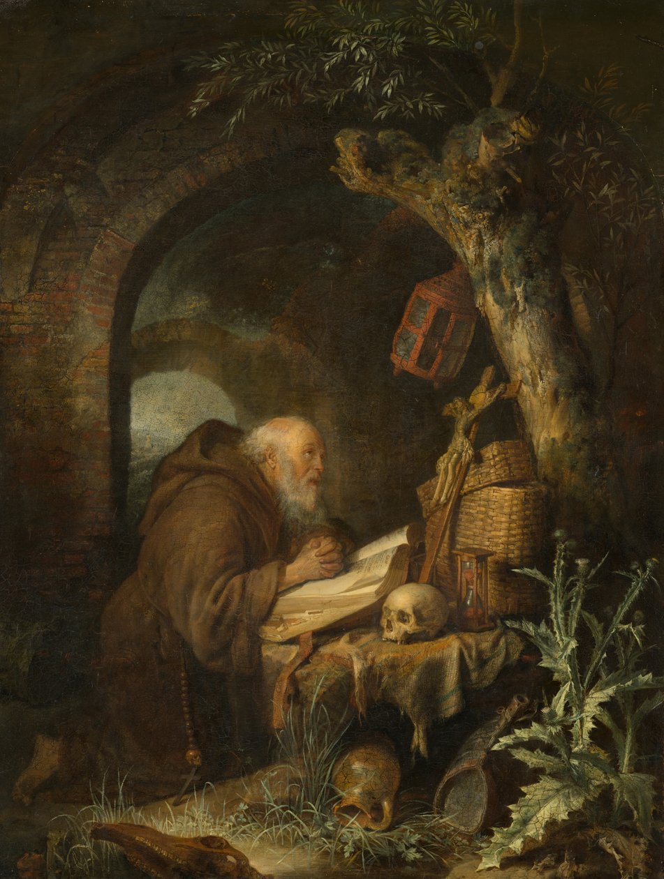 O eremita de Gerrit Dou