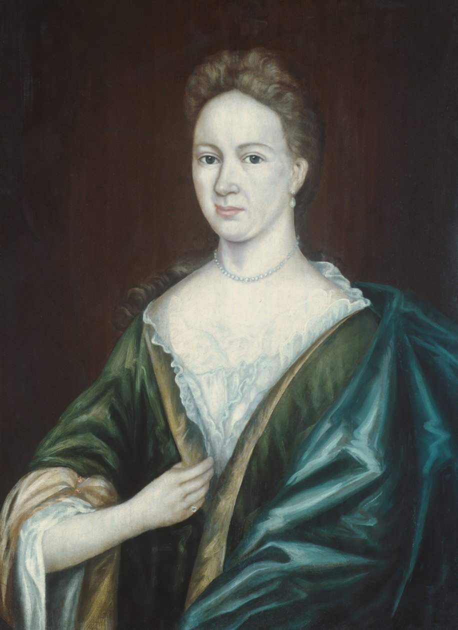Senhora Augustus Jay, ca. 1700 de Gerrit Duyckinck