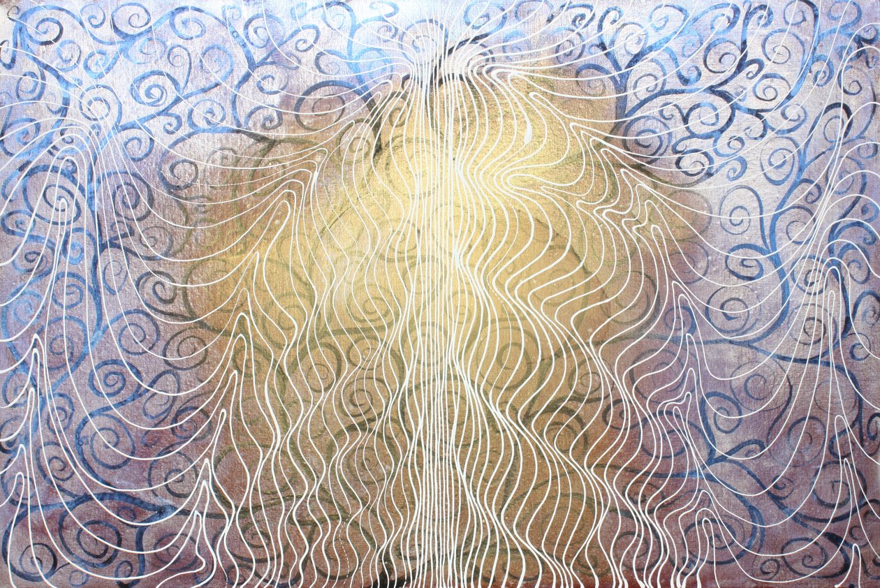Journey 371, 2010 (acrílico sobre tela) de Gerrit Greve