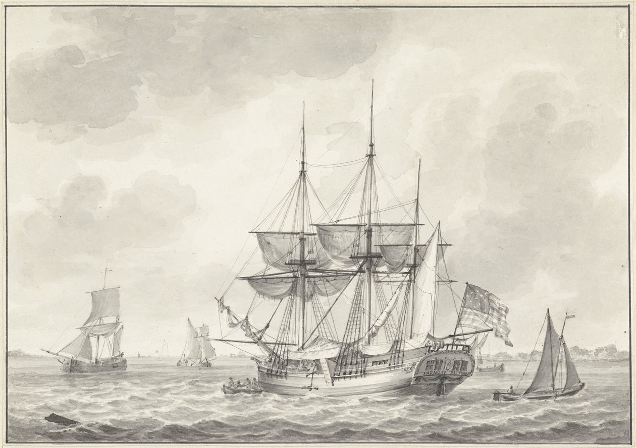 O navio americano Harmony Baltimore de Gerrit Groenewegen