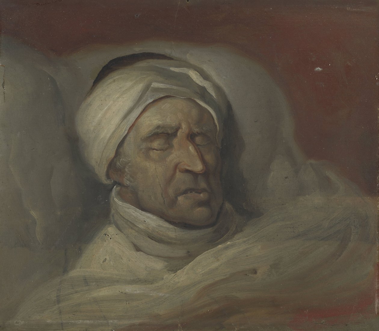 Sr. Willem Bilderdijk após a sua morte de Gerrit Jan Michaëlis